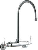Elkay LK945GN08L2T WALL MNT 4IN, GN 8IN SPT, LVR HNDL, 2IN, 2IN HW