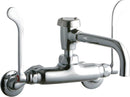 Elkay LK945VS07T6T WALL MNT 4IN, VENTED 8IN SPT, 1PC WRIST BLD HNDL, 6IN, 2IN H