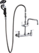 Elkay LK960AF12LC DUAL LVR FAUCET-PRE RINSE-LF