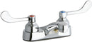 Elkay LK402T4 DECK MNT 4IN CS, 1PC SPT, 1PC WRIST BLD HNDL, 4IN