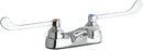 Elkay LK402T6 DECK MNT 4IN CS, 1PC SPT, 1PC WRIST BLD HNDL, 6IN