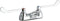Elkay LK402T6 DECK MNT 4IN CS, 1PC SPT, 1PC WRIST BLD HNDL, 6IN