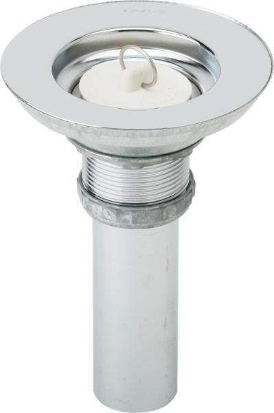 Elkay LK2 DRAIN FTG. W/RUBBER STOPPER