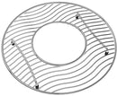 Elkay LKWRBG12SS WAVY WIRE STAINLESS STEEL ROUND BOTTOM GRID