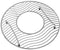 Elkay LKWRBG12SS WAVY WIRE STAINLESS STEEL ROUND BOTTOM GRID