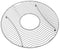 Elkay LKWRBG16SS WAVY WIRE STAINLESS STEEL ROUND BOTTOM GRID