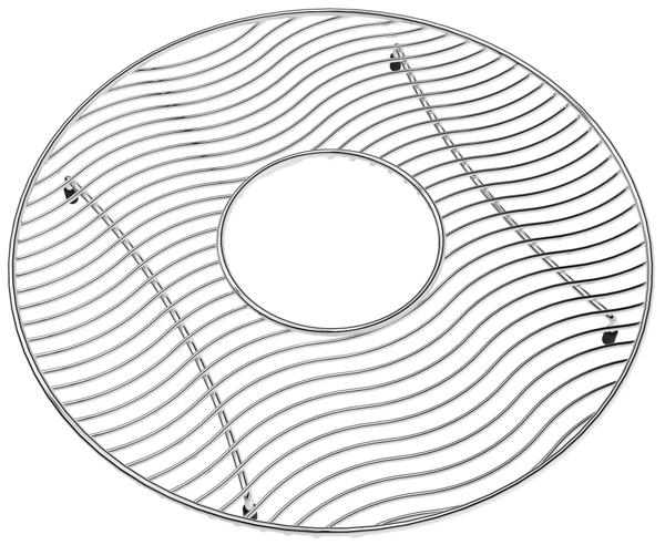 Elkay LKWRBG16SS WAVY WIRE STAINLESS STEEL ROUND BOTTOM GRID
