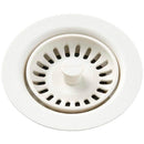 Elkay LKQS35PA STRAINER DRAIN FITTING - PARCHMENT