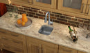 Elkay SCUH1012SH 18 Gauge Stainless Steel 10' x 12' x 6.5' Single Bowl Undermount Bar/Prep Sink