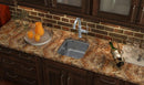 Elkay SCUH1416SH 18 Gauge Stainless Steel 16' x 18' x 7.5' Single Bowl Undermount Bar/Prep Sink