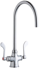 Elkay LK500LGN08T4 DECK MNT 1HOLE, GN 8IN SPT, 1PC WRIST BLD HNDL, 4IN