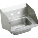 Elkay CHS1716LRS2 STAINLESS STEEL HAND SINK W/ SIDE SPLASHES
