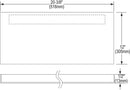 Elkay EFSSP21 21" EFS SIDE PANEL