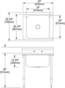 Elkay RNSF81242 RIGIDBILT SCULLERY