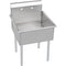 Elkay B1C18X18X Utility Utility Sink, 1-Compartment 12" Deep Bowl, No Drainboards, 21 (L) X 21.5 (W) X 42.75 (H) Over All