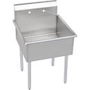 Elkay B3C12X21X Utility Utility Sink, 1-Compartment 12" Deep Bowl(s), No Drainboards, 39 (L) X 24.5 (W) X 42.75 (H) Over All