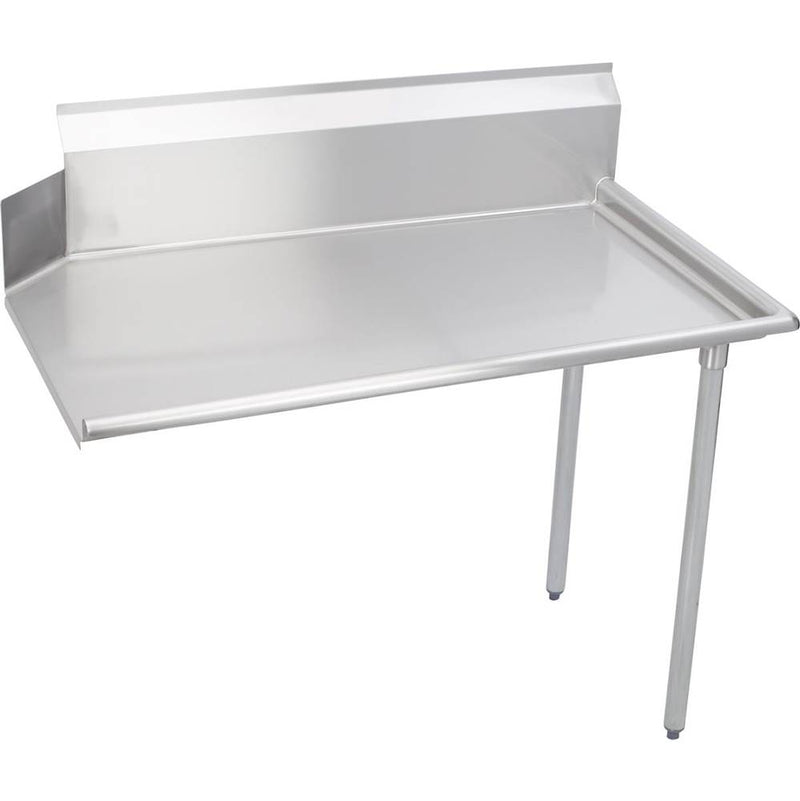 Elkay CDT-60-RX Standard Clean Dish Table, Left to Right Operation, 60 (L) X 30 (W) X 44.75 (H) Over All