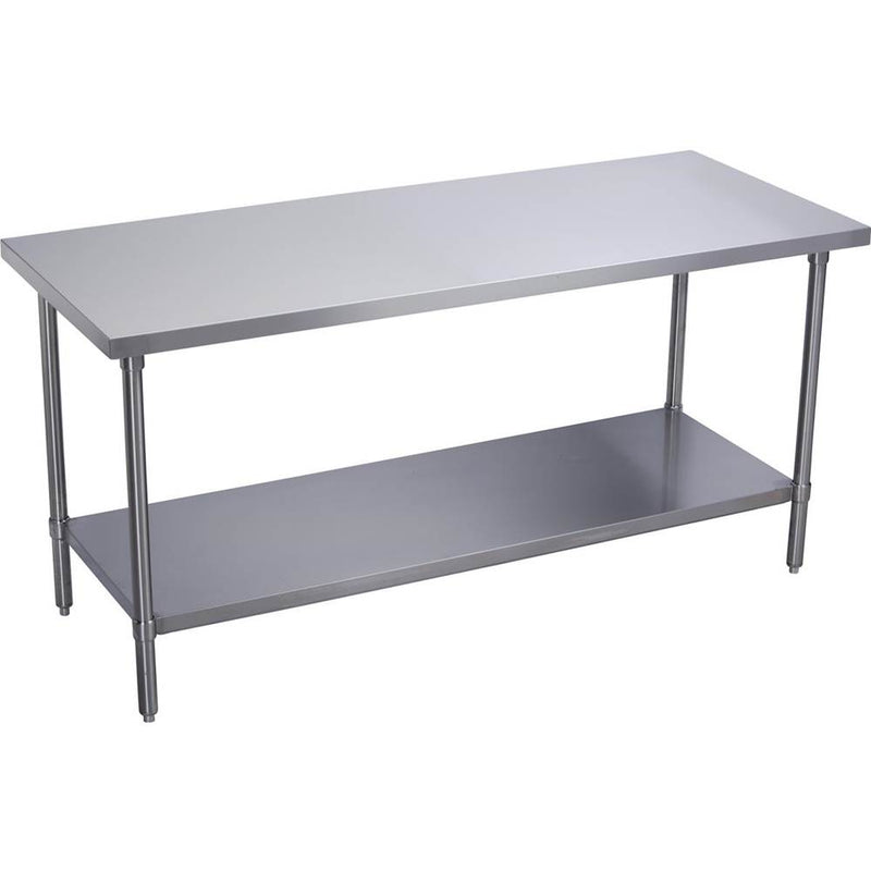 Elkay WT30S108-STSX Standard Work Table, Stainless Steel Under Shelf, No Backsplash, 108 (L) X 30 (W) X 36 (H) Over All