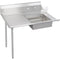 Elkay DDT-36-LX Standard Dirty Dish Table, Right to Left Operation, 36 (L) X 30 (W) X 44.75 (H) Over All