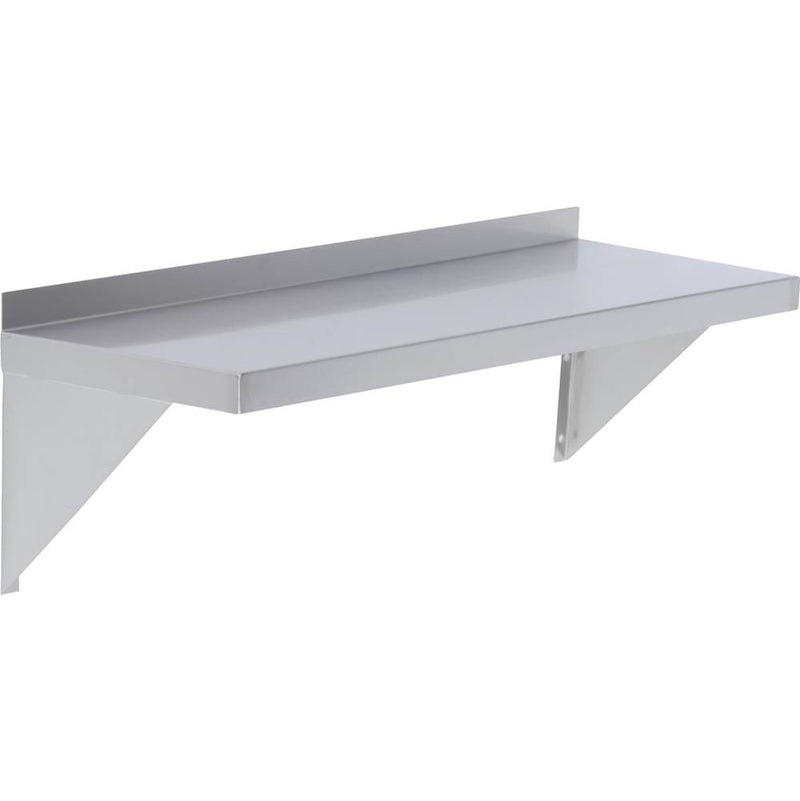 Elkay EWMS-12-48X Economy Wall Mounted Shelf, 48 (L) X 12 (W) X 10 (H) Over All