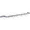Elkay SLW-60X Standard Single Line Pot Rack, 60 (L) X 6 (W) X 2 (H) Over All