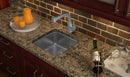 Elkay ELUH1616 18 Gauge Stainless Steel 18.5' x 18.5' x 7.875' Single Bowl Undermount Kitchen Sink