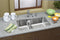 Elkay ELUHAQD32179 18 Gauge Stainless Steel 32.0625' x 18.5' x 9' Double Bowl Undermount Kitchen Sink