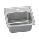 Elkay BLR15601 18 Gauge Stainless Steel 15' x 15' x 6.125' Single Bowl Top Mount Bar/Prep Sink