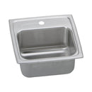 Elkay BLR1560MR2 18 Gauge Stainless Steel 15' x 15' x 6.125' Single Bowl Top Mount Bar/Prep Sink