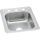 Elkay CR17213 20 Gauge Stainless Steel 17' x 21.25' x 6.875' Single Bowl Top Mount Kitchen Sink
