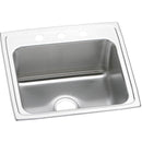 Elkay DLR2219104 18 Gauge Stainless Steel 22' x 19.5' x 10.125' Single Bowl Top Mount Kitchen Sink