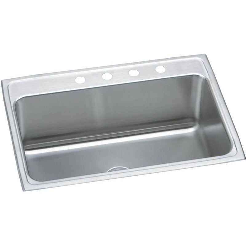 Elkay DLR3122100 18 Gauge Stainless Steel 31' x 22' x 10.125' Single Bowl Top Mount Kitchen Sink