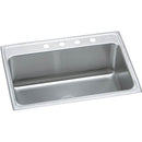 Elkay DLR3122101 18 Gauge Stainless Steel 31' x 22' x 10.125' Single Bowl Top Mount Kitchen Sink