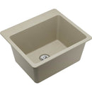 Elkay ELG252212PDBQ0 Elkay Quartz Classic 25' x 22' x 11-13/16' Top Mount Laundry Sink with Perfect Drain, Bisque