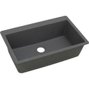Elkay ELGR13322GY0 Elkay Quartz Classic 33' x 20-7/8' x 9-7/16' Single Bowl Top Mount Sink, Dusk Gray