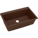 Elkay ELGR13322MC0 Elkay Quartz Classic 33' x 20-7/8' x 9-7/16' Single Bowl Top Mount Sink, Mocha