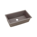 Elkay ELGRU13322GR0 Elkay Quartz Classic 33' x 18-7/16' x 9-7/16' Single Bowl Undermount Sink, Greige