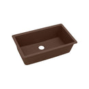 Elkay ELGRU13322MC0 Elkay Quartz Classic 33' x 18-7/16' x 9-7/16' Single Bowl Undermount Sink, Mocha