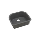 Elkay ELGSU2522GY0 Elkay Quartz Classic 25' x 22' x 8-1/2' Single Bowl Undermount Sink, Dusk Gray