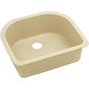 Elkay ELGSU2522SD0 Elkay Quartz Classic 25' x 22' x 8-1/2' Single Bowl Undermount Sink, Sand