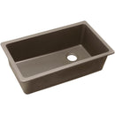 Elkay ELGU13322GR0 Elkay Quartz Classic 33' x 18-3/4' x 9-1/2' Single Bowl Undermount Sink, Greige
