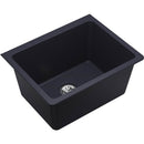 Elkay ELGU251912PDGY0 Elkay Quartz Classic 25' x 18-1/2' x 11-13/16' Undermount Laundry Sink with Perfect Drain, Dusk Gray
