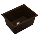 Elkay ELGU251912PDMC0 Elkay Quartz Classic 25' x 18-1/2' x 11-13/16' Undermount Laundry Sink with Perfect Drain, Mocha