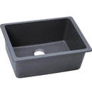 Elkay ELGU2522GY0 Elkay Quartz Classic 25' x 18-1/2' x 9-1/2' Single Bowl Undermount Sink, Dusk Gray