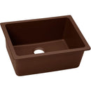 Elkay ELGU2522PC0 Elkay Quartz Classic 25' x 18-1/2' x 9-1/2' Single Bowl Undermount Sink, Pecan