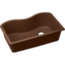 Elkay ELGUS3322RMC0 Elkay Quartz Classic 33' x 20' x 9-1/2' Single Bowl Undermount Sink, Mocha