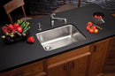 Elkay ELUH2317L 18 Gauge Stainless Steel 25.5' x 19.25' x 8' Single Bowl Undermount Kitchen Sink