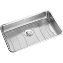 Elkay ELUH2816PDBG 18 Gauge Stainless Steel 30.5' x 18.5' x 7.5' Single Bowl Undermount Kitchen Sink Kit