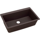 Elkay ELXR13322CN0 Elkay Quartz Luxe 33' x 20-7/8' x 9-7/16' Single Bowl Top Mount Sink, Chestnut