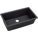 Elkay ELXRU13322CA0 Elkay Quartz Luxe 33' x 18-7/16' x 9-7/16' Single Bowl Undermount Sink, Caviar